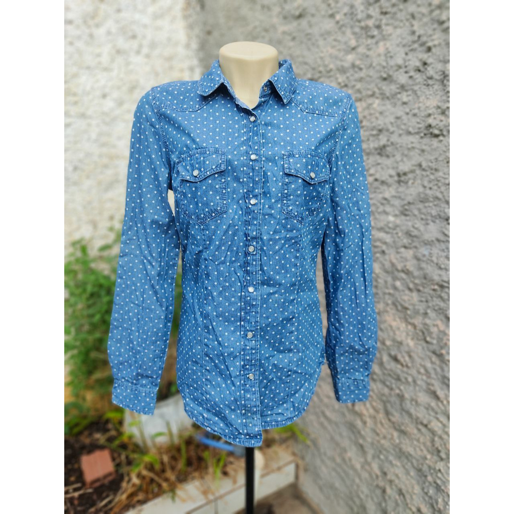 Camisa jeans best sale forever 21