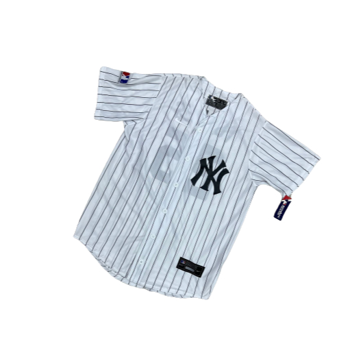 Camisa Beisebol Majestic New York Yankees, Branco/Azul - Sports Men