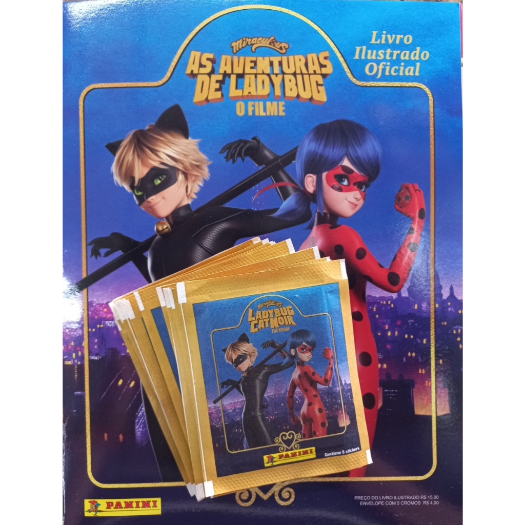 Panini apresenta o novo álbum de figurinhas de Miraculous: Ladybug &  Catnoir The Movie - Tô Na Fama! - IG