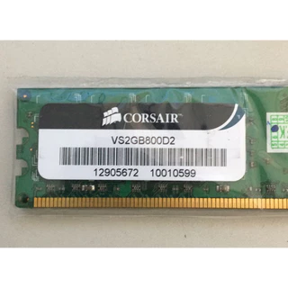 Memória Ram Ddr2 2g Corsair 800mhz