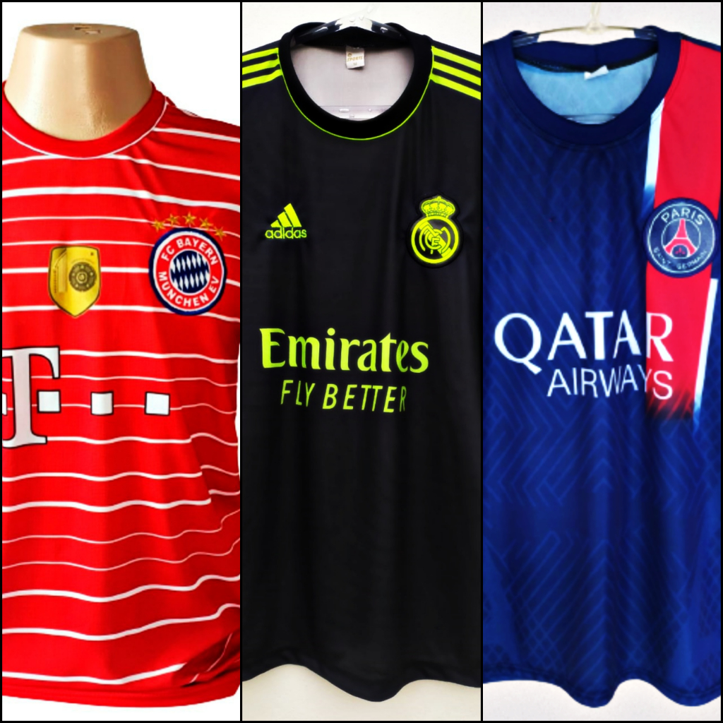Kit 5 camisas de time lançamento 2023