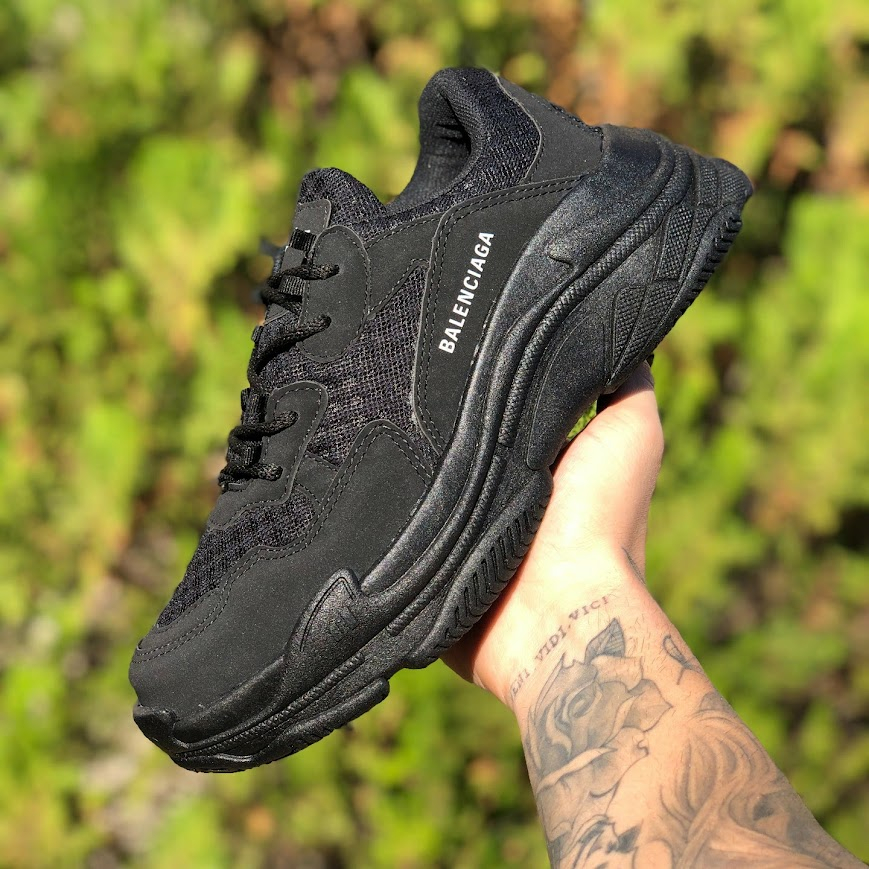 Tênis best sale balenciaga preto