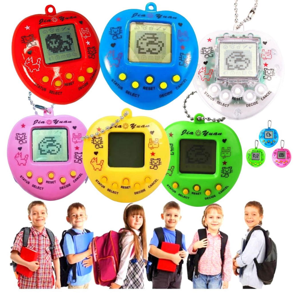 BRINQUEDO BICHINHO VIRTUAL / TAMAGOTCHI COM CORDINHA - XH9820