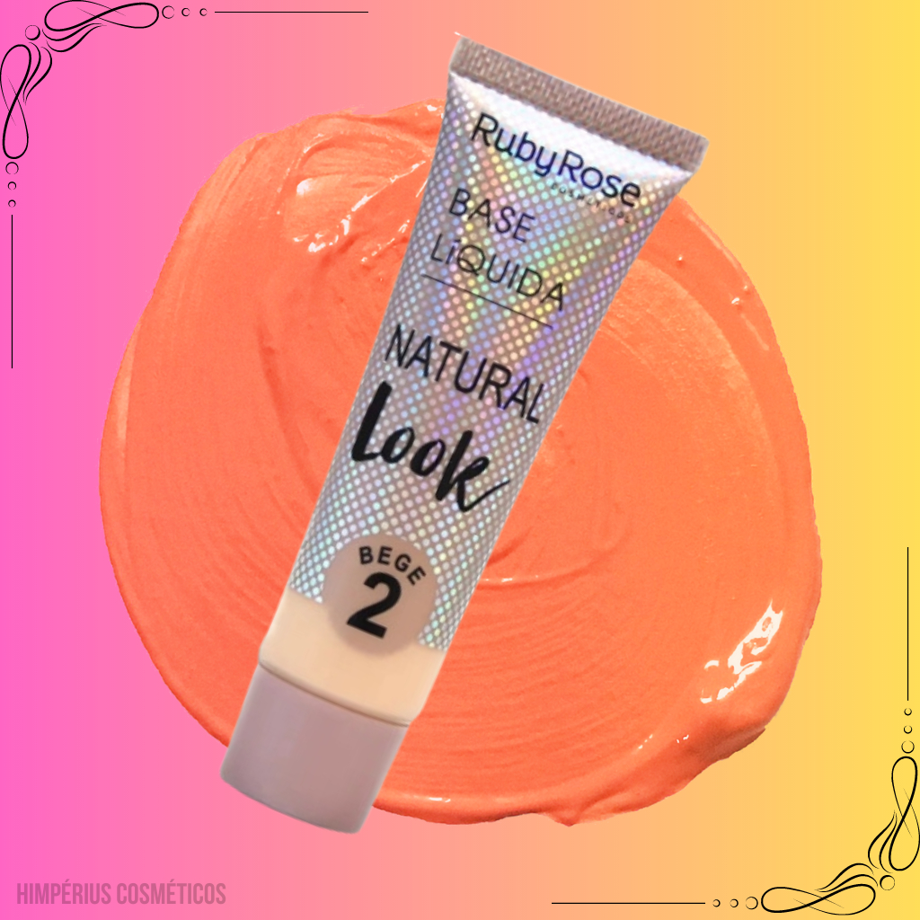 Base líquida natural look Ruby Rose 