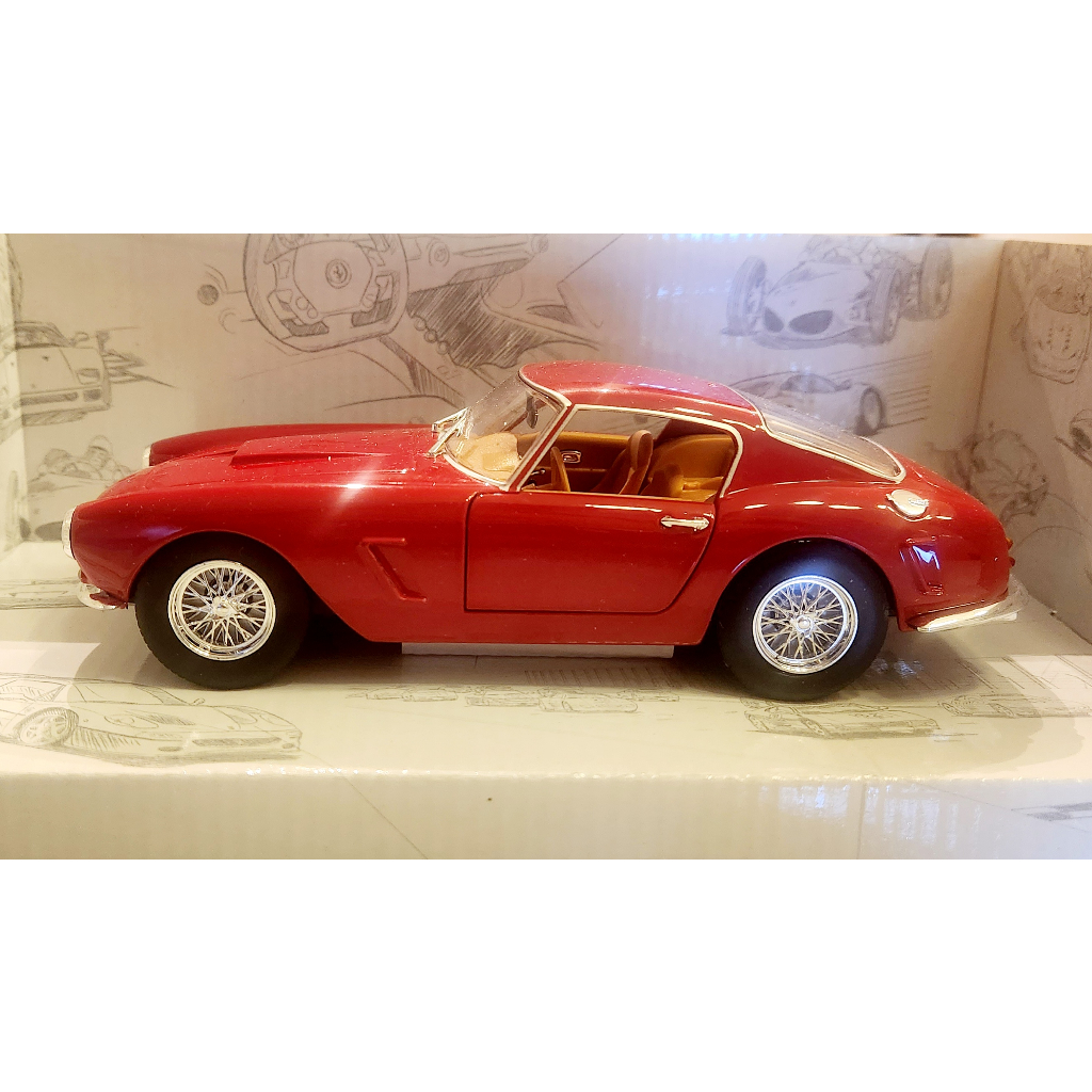 Miniatura Ferrari 250 GT Berlinetta Passo Corto 1:24 | Shopee Brasil