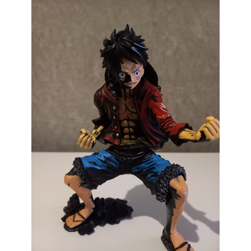 Action Figure - Kit 2 Akuma no mi (Gomu - Bara) - One Piece - Anime Figure  - Mangá - Colecionavel de anime - Otaku - Luffy - Figuras de ação 
