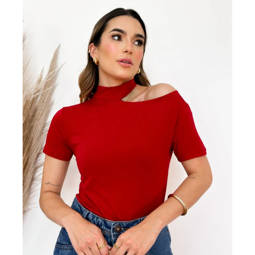 Blusa Feminina Elegante Sexy Casual De Verão Sem Mangas E Com Detalhe Vazado