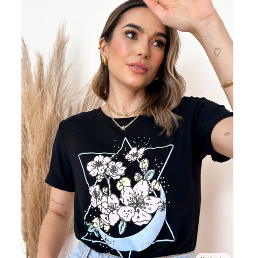 floral print: Women's T-Shirt Bras