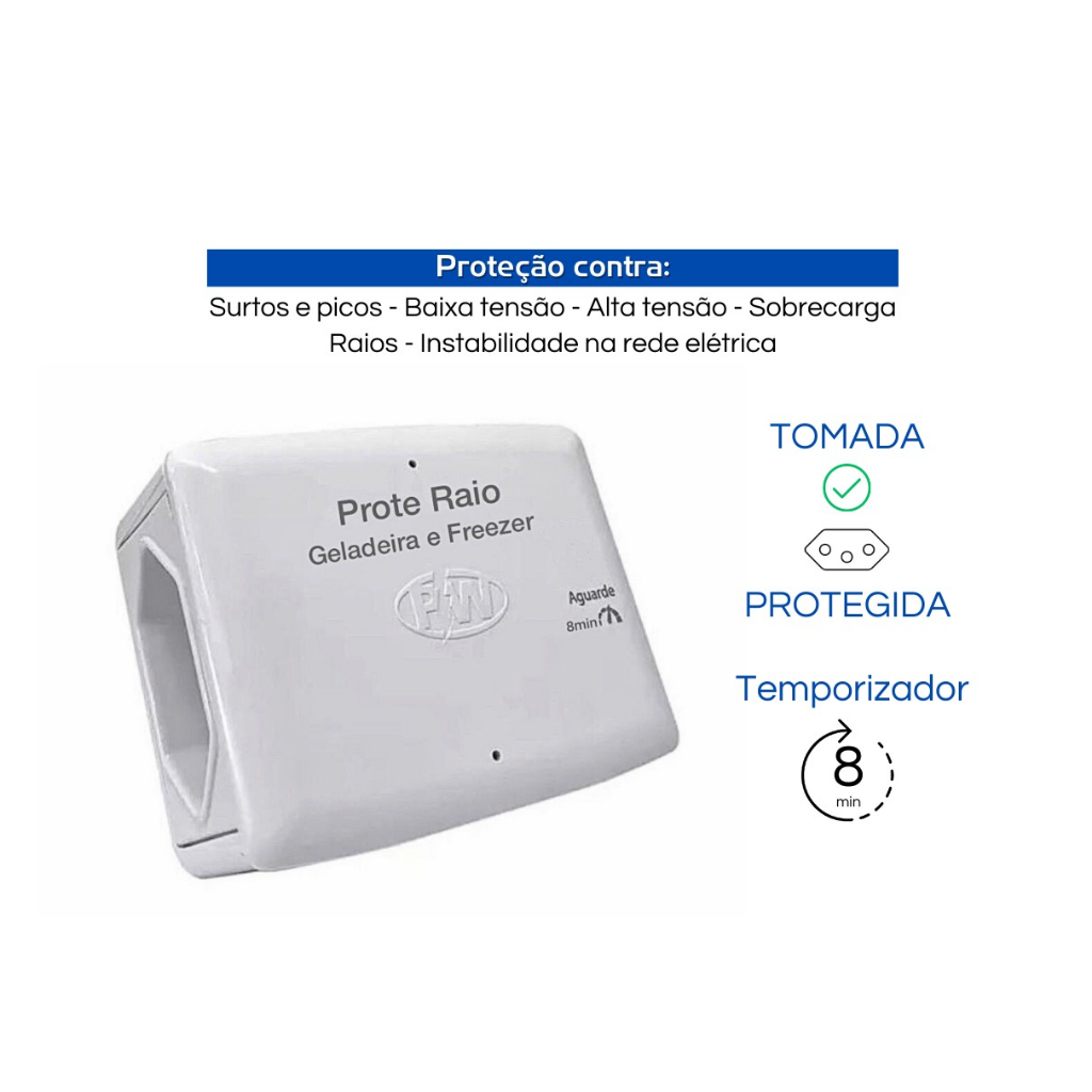 Protetor Contra Raios Geladeira e Freezer Prote raio (original)