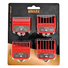 Kit com 4 pente de disfarce premium wmark para máquinas profissional