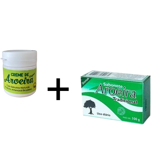 Kit Sabonete De Aroeira E Pomada Aroeira Shopee Brasil