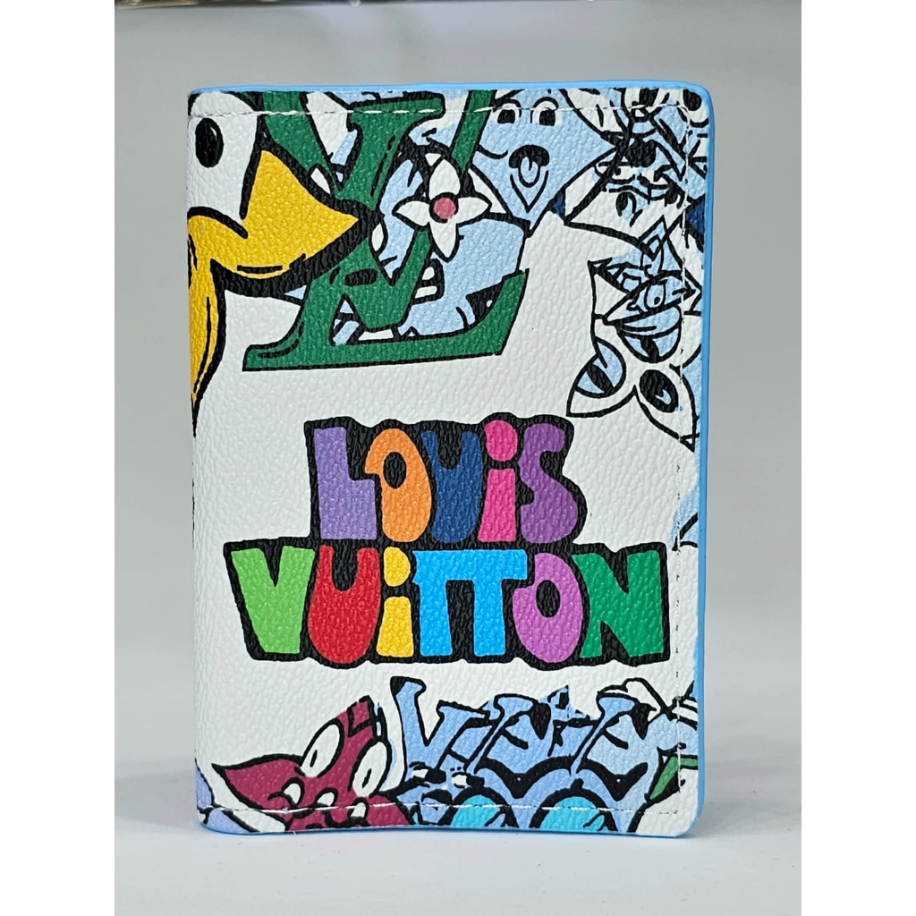 Porta Cartão Monograma Comics Louis Vuitton Edição Limitada Masculino Feminino