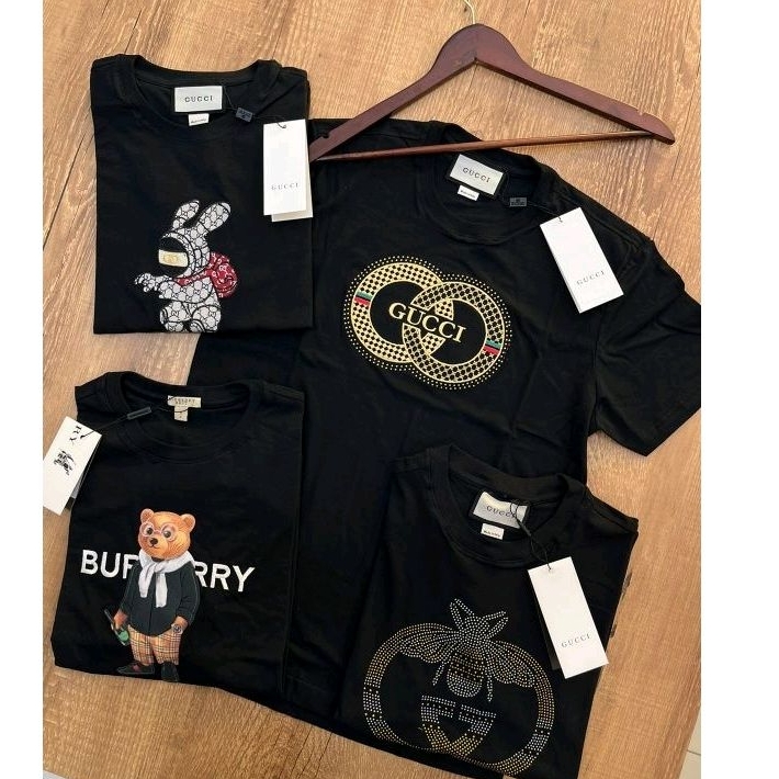 kit 5 Camisa Malha Peruana fio 40.1 com elastano