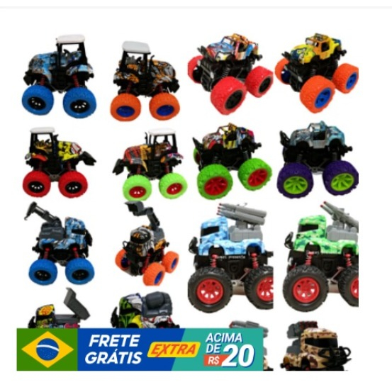 TOYANDONA Brinquedos De Carros De Acrobacias De Dupla Face Brinquedos De  Carros Para Crianças Trilha Bicicletas De Sujeira Plástico Verde Criativo  Carro De Acrobacias Carro Off-Road Modelo