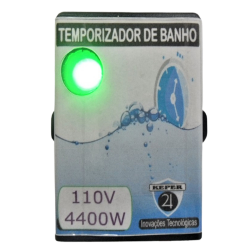TEMPORIZADOR PARA CHUVEIRO 110V 4400W OFERTA 8 CONFIGURAÇÕES DE BANHO E 8 CONFIGURAÇÕES DE INTERVALO