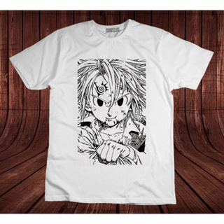 Blusa Jaqueta 3D Full Meliodas e Elizabeth Nanatsu No Taizai Anime Top