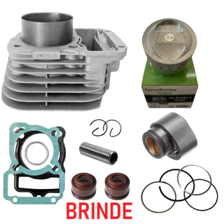 Kit 3mm P/ Honda Fan Titan Cg 125 2002 a 2008 + Comando Preparado