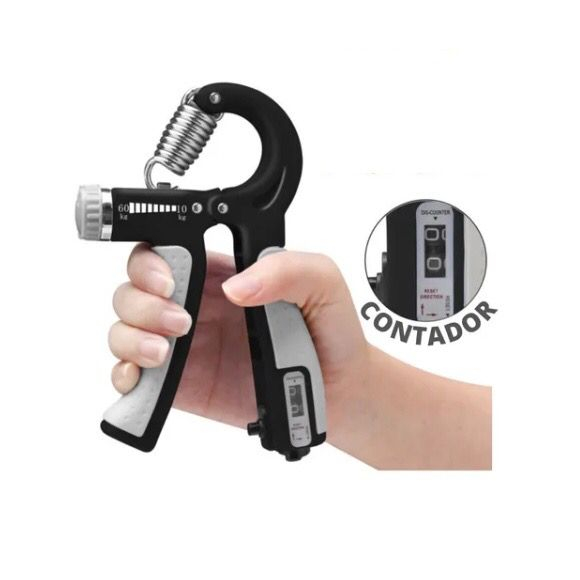 Hand Grip BPS 5-60KG Contador De Pulso Ajustável Resistente À Mão Para Braço Dedo Exercitador Antebraço