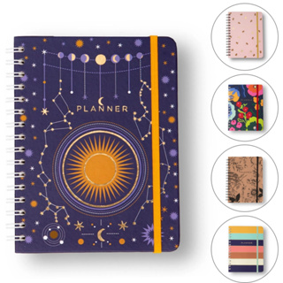 Planner CICERO Wire-o Semanal Notas A5 - Escolha o Modelo