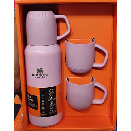 kit garrafa com xicaras Stanley,Garrafa Termica | Shopee Brasil