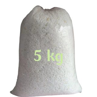 Espuma flocada 5 K enchimento para pufe gigante pera gota travesseiros almofadas refil urso de pelucia e artesanatos em geral