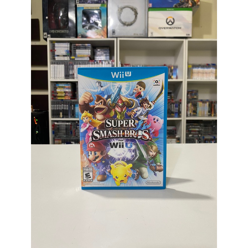 Super Smash Bros Nintendo Wii U Original Usado Shopee Brasil