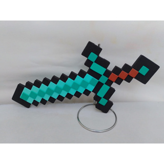 Espada Brinquedo Enderman Creeper Steve Zumbi Aranha Porco Ghast Boneco  Pelucia Minecraft