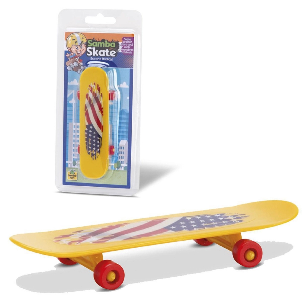 Skate De Dedo C/lixa Fingerboard +pcs Brinquedo barato - Ark Toys