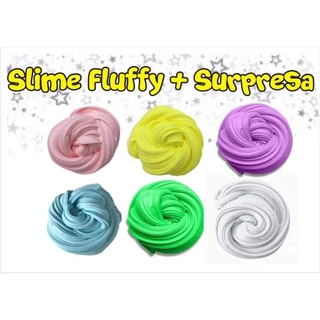 Slime fluffy varias cores Só hoje 2 surpresa