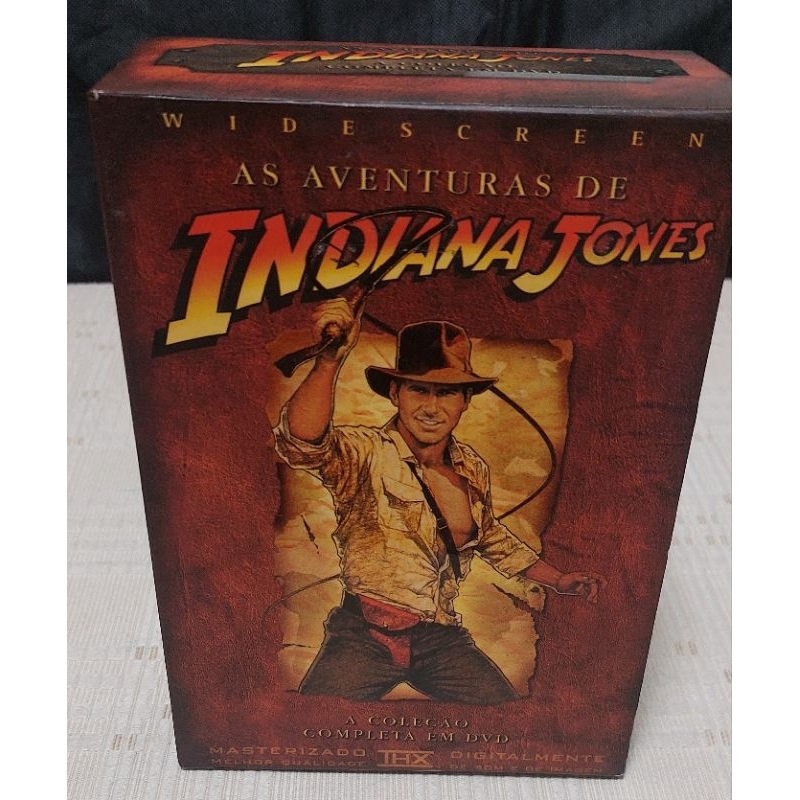 Coleção 4 Dvds Indiana Jones - Dublado E Leg.