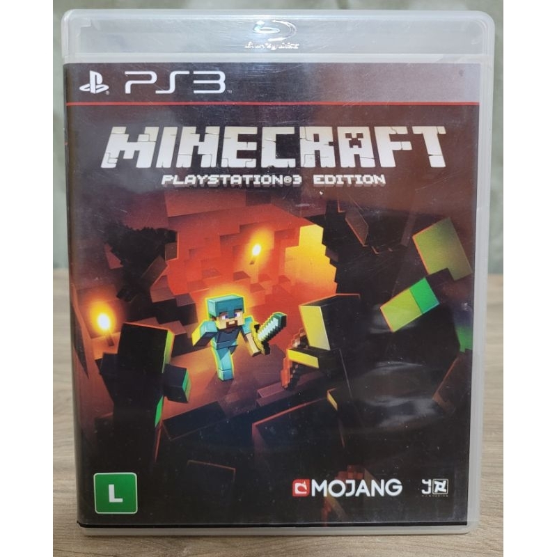 MINECRAFT PS3 MIDIA FISICA