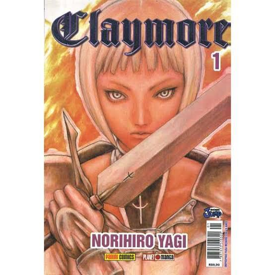 Mangá Claymore do 1 ao 23 VALOR DA UN Otimo estado de conservação LER OBS