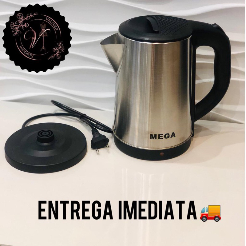 Chaleira Elétrica Retro 1,7 L com Desligamento Automático, 110V