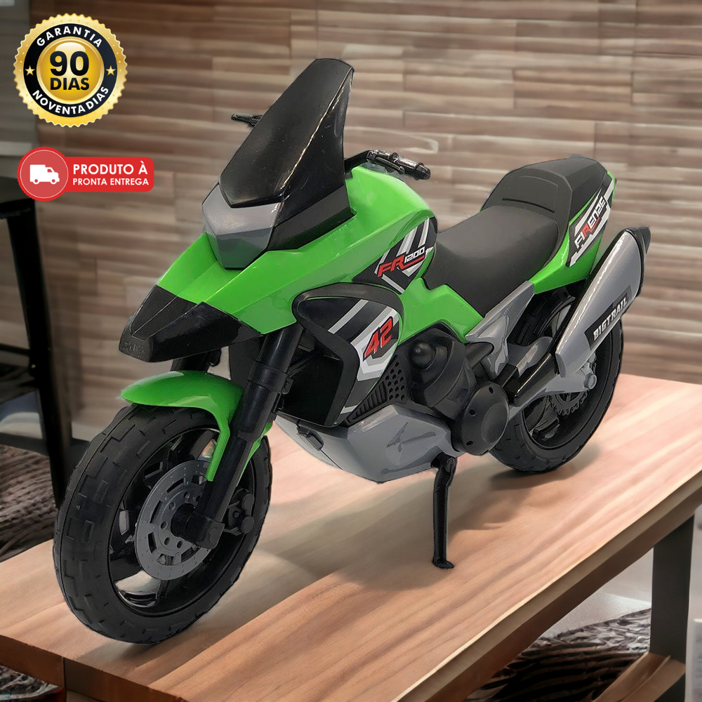 Super Moto Esportiva de Brinquedo Firenze 1200cc Grande com Rodas de ...