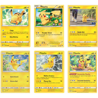 Carta Pokemon Pikachu V Português 43/185 ou Promo SWSH061 Card Original  Copag - Pronta Entrega