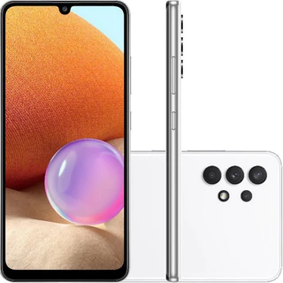 Smartphone Samsung Galaxy A32 128GB 4G Wi-Fi Tela 6.4 Dual Chip 4GB RAM Câmera Quádrupla - Exposição
