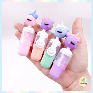 Kit Mini Marca Texto Patinha Gato Sosu 6 Cores Cat Kawaii, Material  Escolar