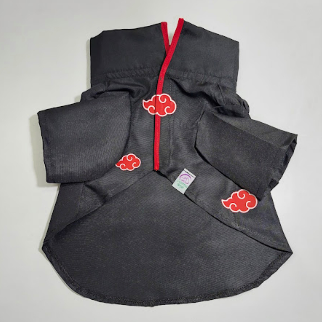 Roupa Pet Akatsuki para Cachorros e Gatos Fantasia Naruto | Shopee Brasil