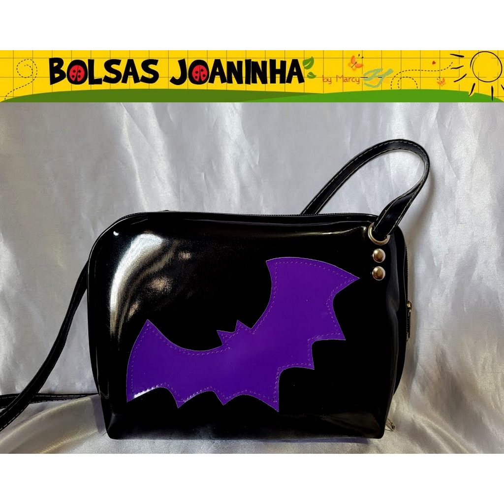 Bolsa Transversal Morcego Roxo Shopee Brasil 2847