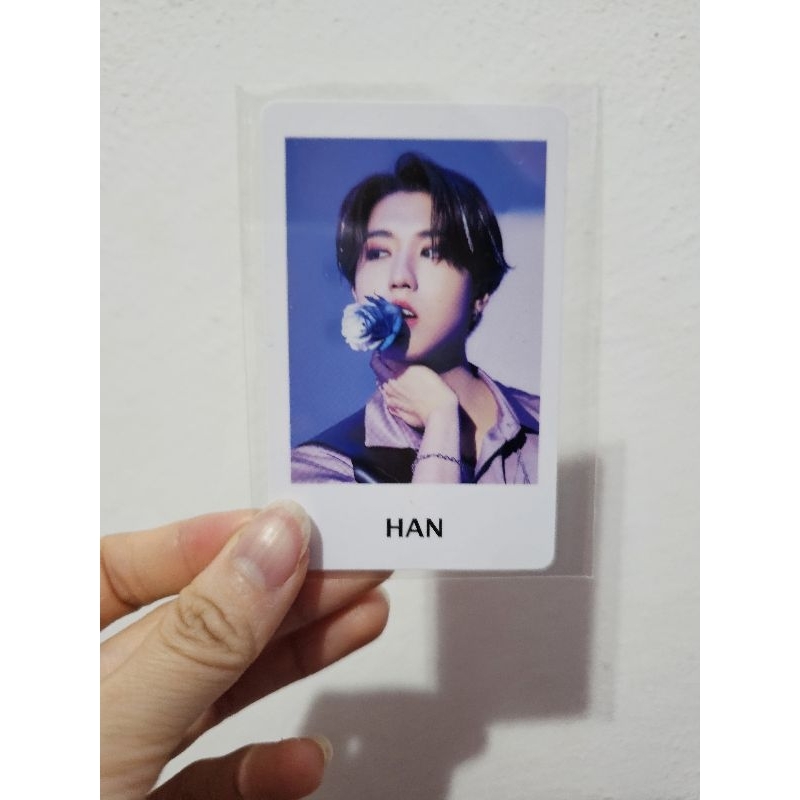photocard / Polaroid stray kids Japão tour maniac . Bangchan , Lee