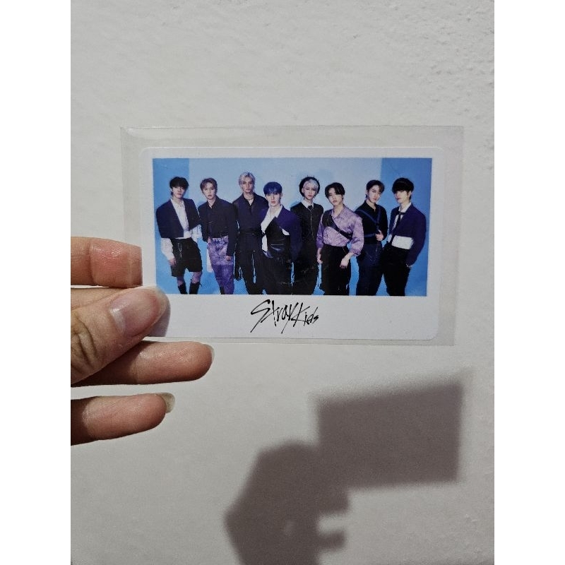 photocard / Polaroid stray kids Japão tour maniac . Bangchan , Lee