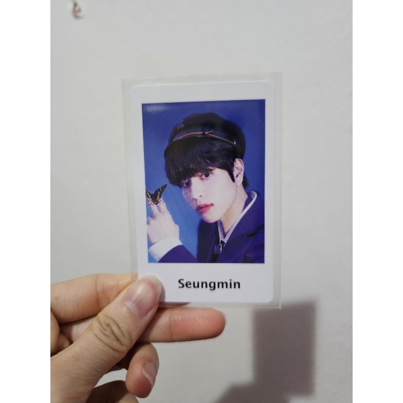 photocard / Polaroid stray kids Japão tour maniac . Bangchan , Lee