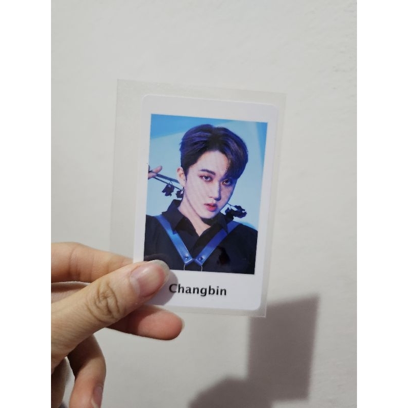 straykids ⭐︎チャンビンmaniacツアーB賞ポラロイド photocard / Polaroid stray kids Japão tour maniac . Bangchan , Lee