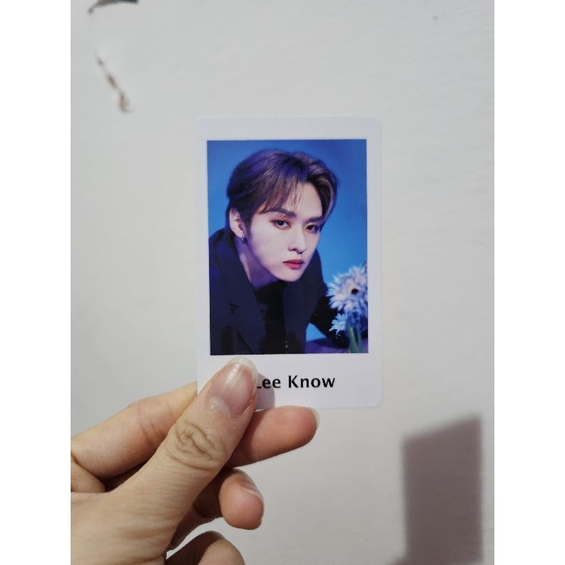 photocard / Polaroid stray kids Japão tour maniac . Bangchan , Lee