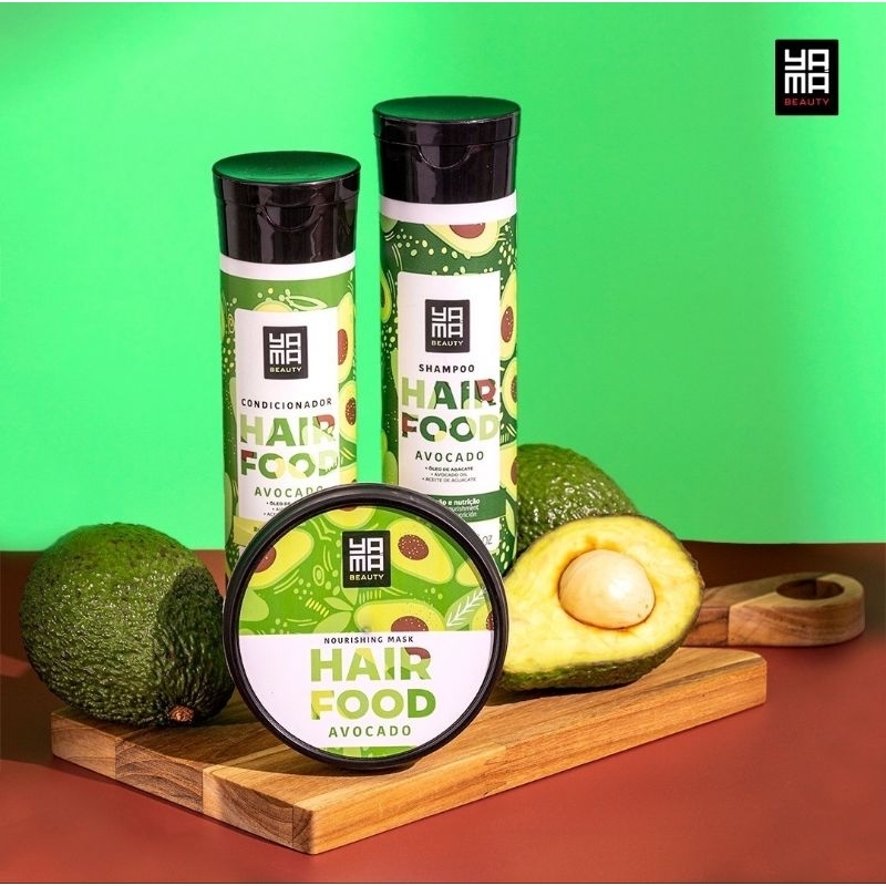 Kit Yamá Hair Food Avocado (Shampoo + Máscara) Shopee Brasil