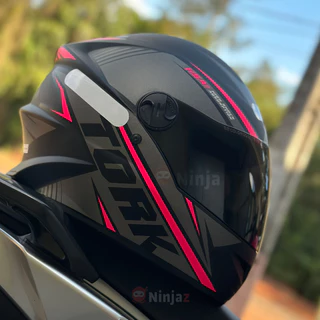 Capacete Moto Fechado Pro Tork Feminino E Masculino R8 Com Viseira Fumê ou Viseira Cristal E Narigueira Envio Imediato Unissex Motoqueiro ls2 fw3 norisk Motociclista Tamanho 56 58 e 60 Azul Claro Rosa Vermelho Verde Prata
