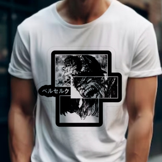 Camiseta Camisa Berserk Guts Anime Mangá Filme Nerd Geek