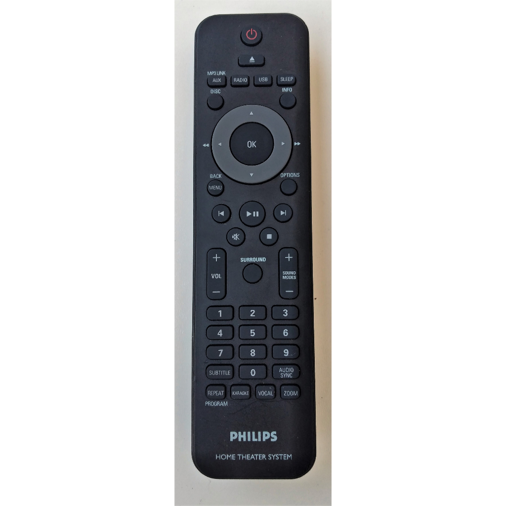 Telecomando Ricambio Semplificato Per Lettore DVD Philips HTS3500S, Con Batterie Incluse - 5