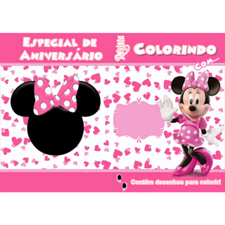 Kit Colorir Rainbow Friends Revista Giz Lembrancinha