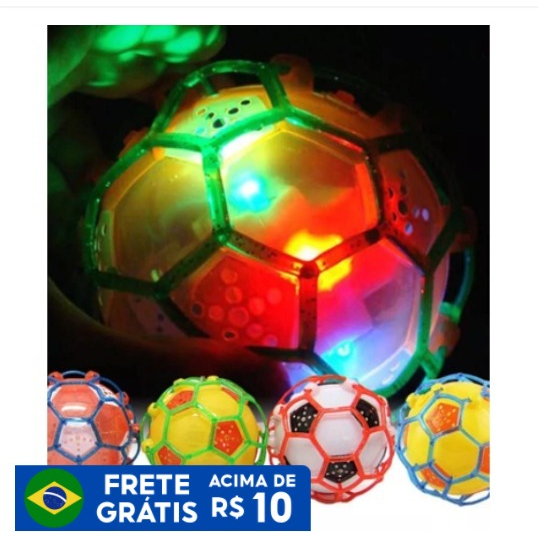 Bola Bouncy Luminosa Crianças Ao Ar Livre Brinquedos Flash Bola De Cristal  Com Botão Cor Da Bateria Brinquedo Aleatório Bola De Cristal Luminosa  Bouncy - Bolas De Brinquedo - AliExpress